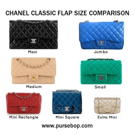 chanel bags sizes prices|chanel small vs medium flap.